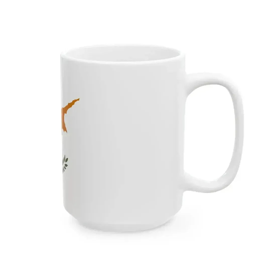 Flag of Cyprus post 2006 (Cyprus) White Coffee Mug - Go Mug Yourself