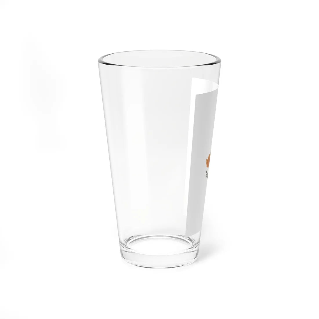 Flag of Cyprus vertical (Cyprus) Pint Glass 16oz - Go Mug Yourself