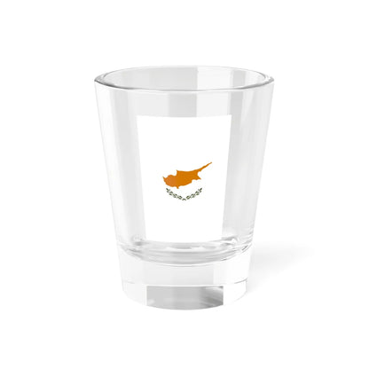 Flag of Cyprus vertical (Cyprus) Shot Glass 1.5oz 1.5oz - Go Mug Yourself