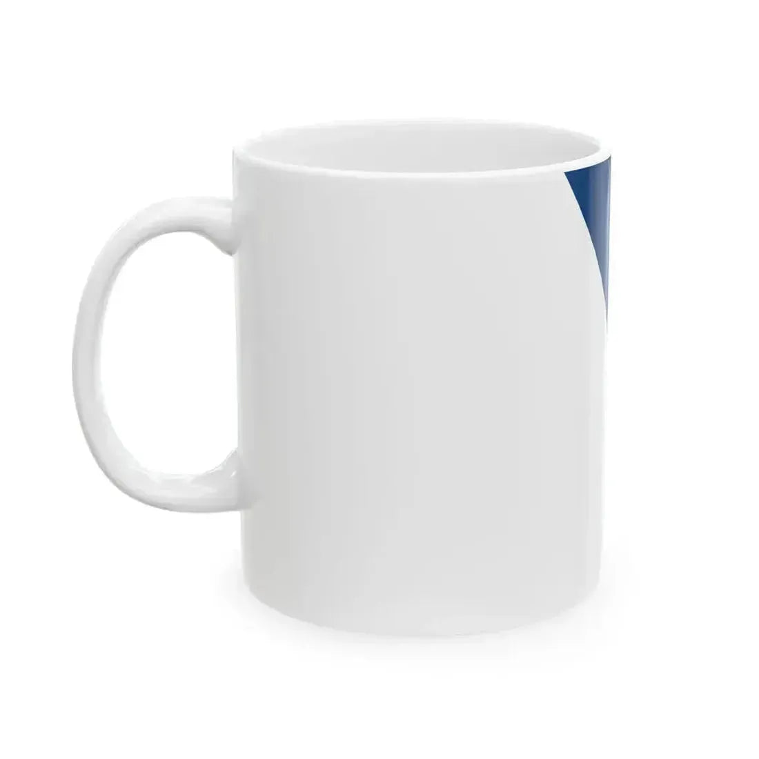 Flag of Czech Republic vertical hoisting (Czech Republic) White Coffee Mug - Go Mug Yourself