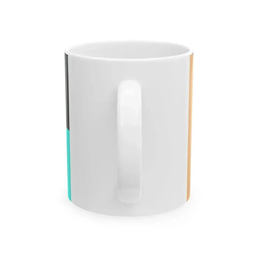 Flag of Czechia negative (Czech Republic) White Coffee Mug - Go Mug Yourself