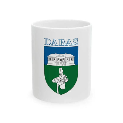 Flag of Dabas (Hungary) White Coffee Mug 11oz - Go Mug Yourself