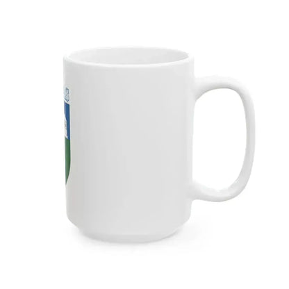 Flag of Dabas (Hungary) White Coffee Mug - Go Mug Yourself