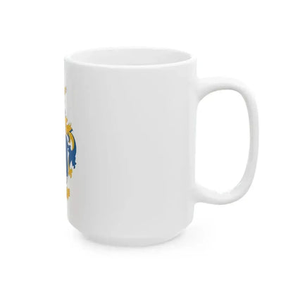 Flag of Dabronc (Hungary) White Coffee Mug - Go Mug Yourself