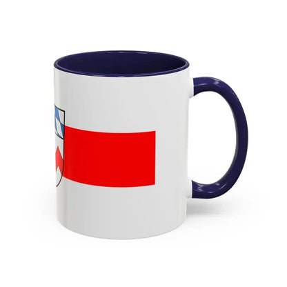 Flag of Dachau Germany - Accent Coffee Mug - Go Mug Yourself