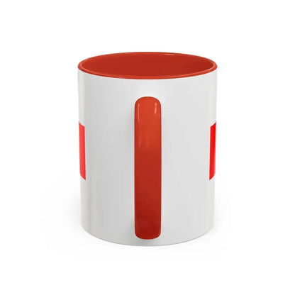 Flag of Dachau Germany - Accent Coffee Mug - Go Mug Yourself