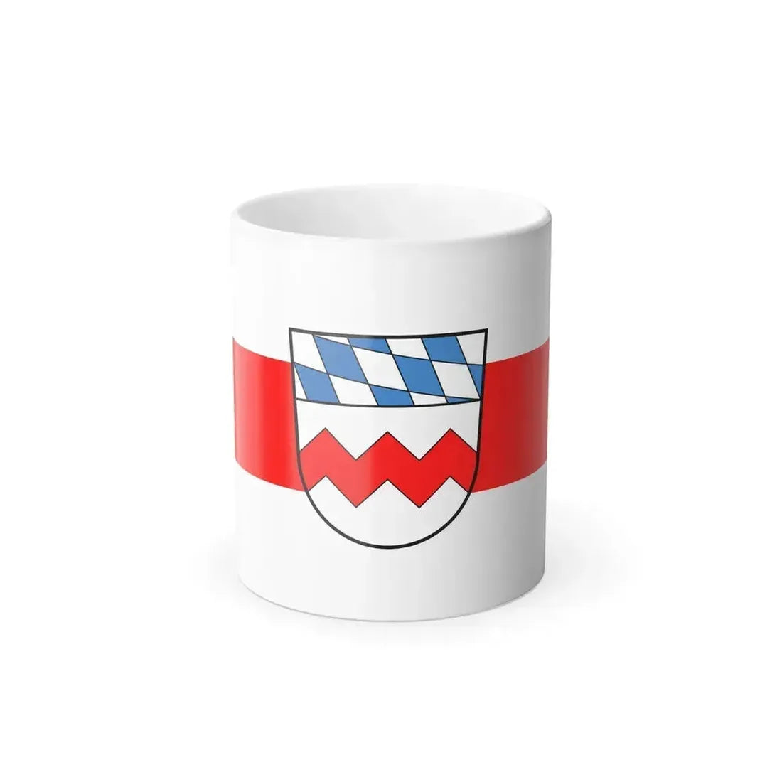 Flag of Dachau Germany - Color Changing Coffee Mug 11oz - Go Mug Yourself