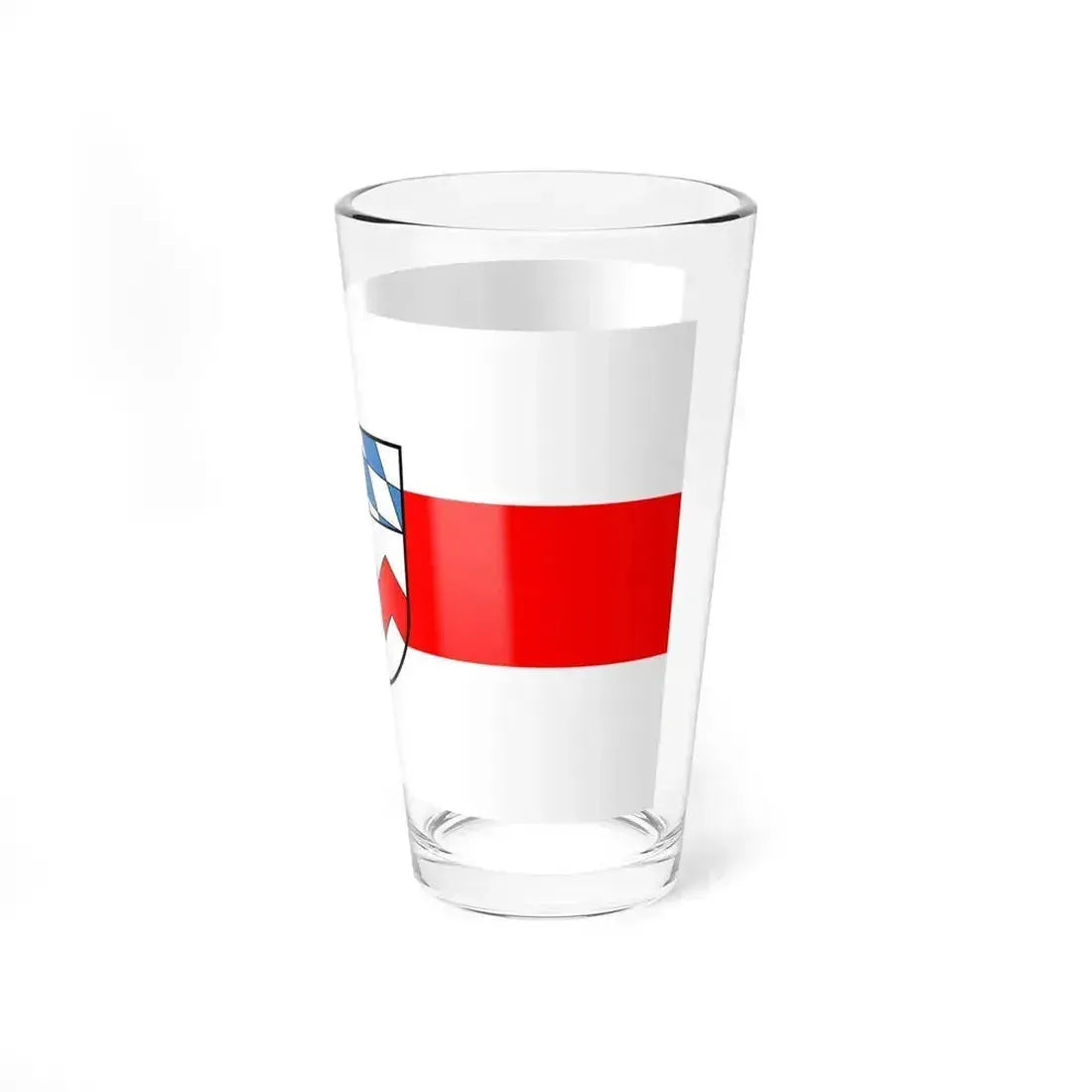 Flag of Dachau Germany - Pint Glass 16oz - Go Mug Yourself
