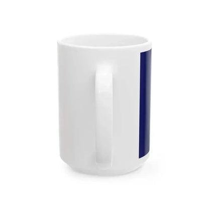 Flag of Dagda (Latvia) White Coffee Mug - Go Mug Yourself