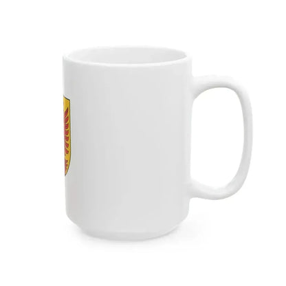 Flag of Dagda (Latvia) White Coffee Mug - Go Mug Yourself