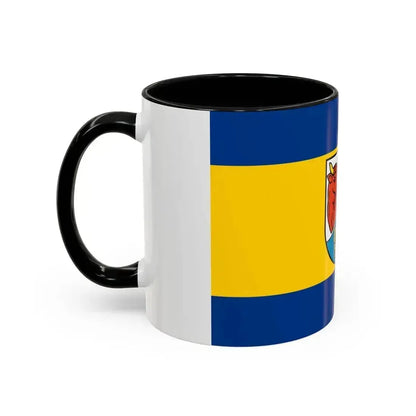 Flag of Dahme Spreewald Germany - Accent Coffee Mug - Go Mug Yourself