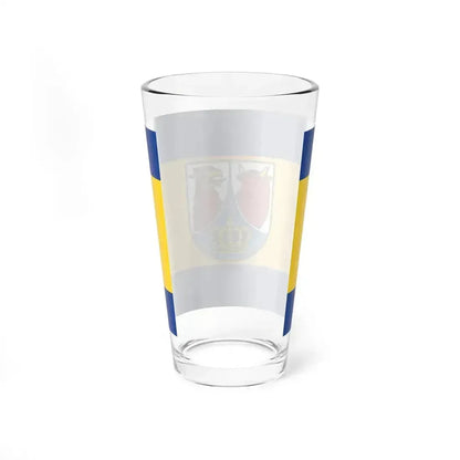 Flag of Dahme Spreewald Germany - Pint Glass 16oz - Go Mug Yourself