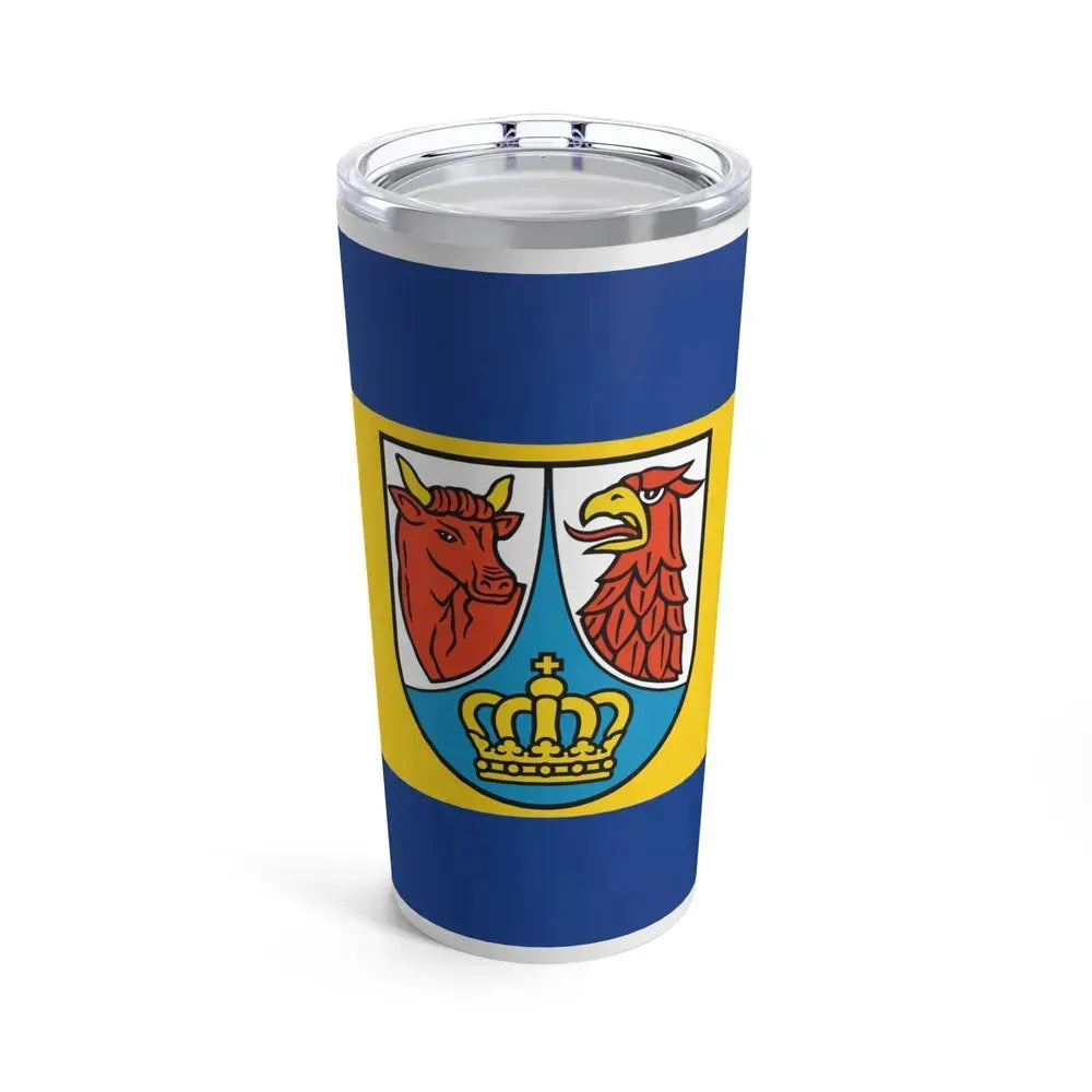 Flag of Dahme Spreewald Germany - Tumbler 20oz 20oz - Go Mug Yourself