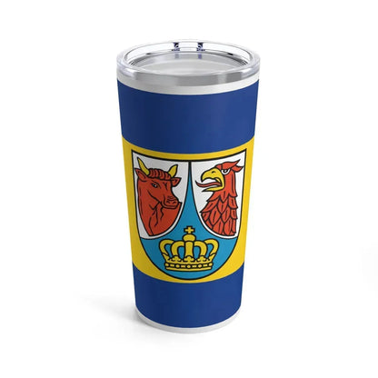 Flag of Dahme Spreewald Germany - Tumbler 20oz 20oz - Go Mug Yourself