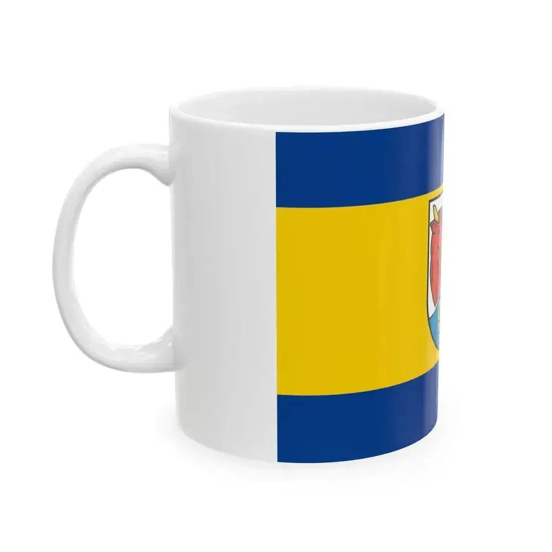 Flag of Dahme Spreewald Germany - White Coffee Mug - Go Mug Yourself