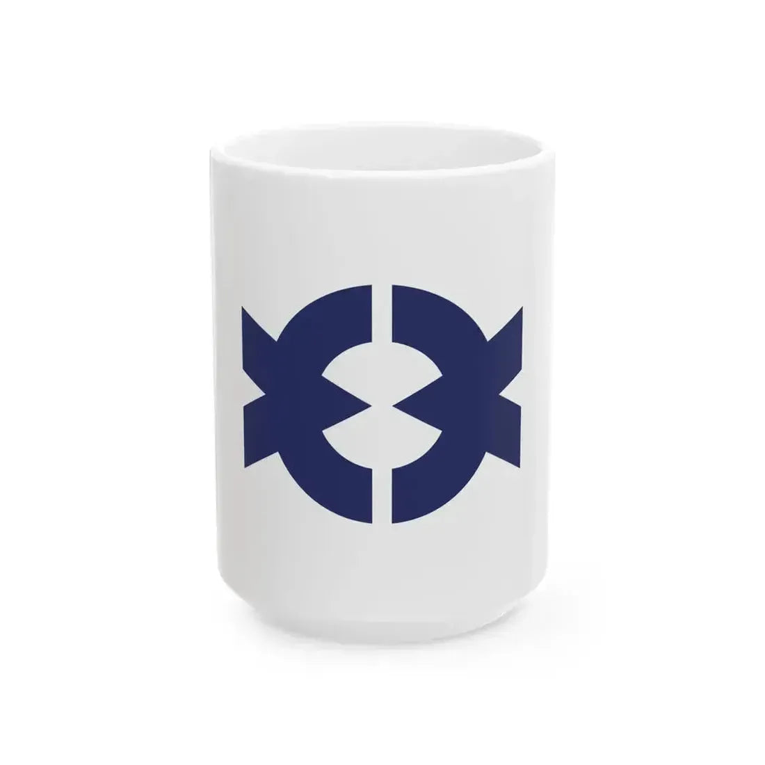 Flag of Daigo Ibaraki (Japan) White Coffee Mug 15oz - Go Mug Yourself
