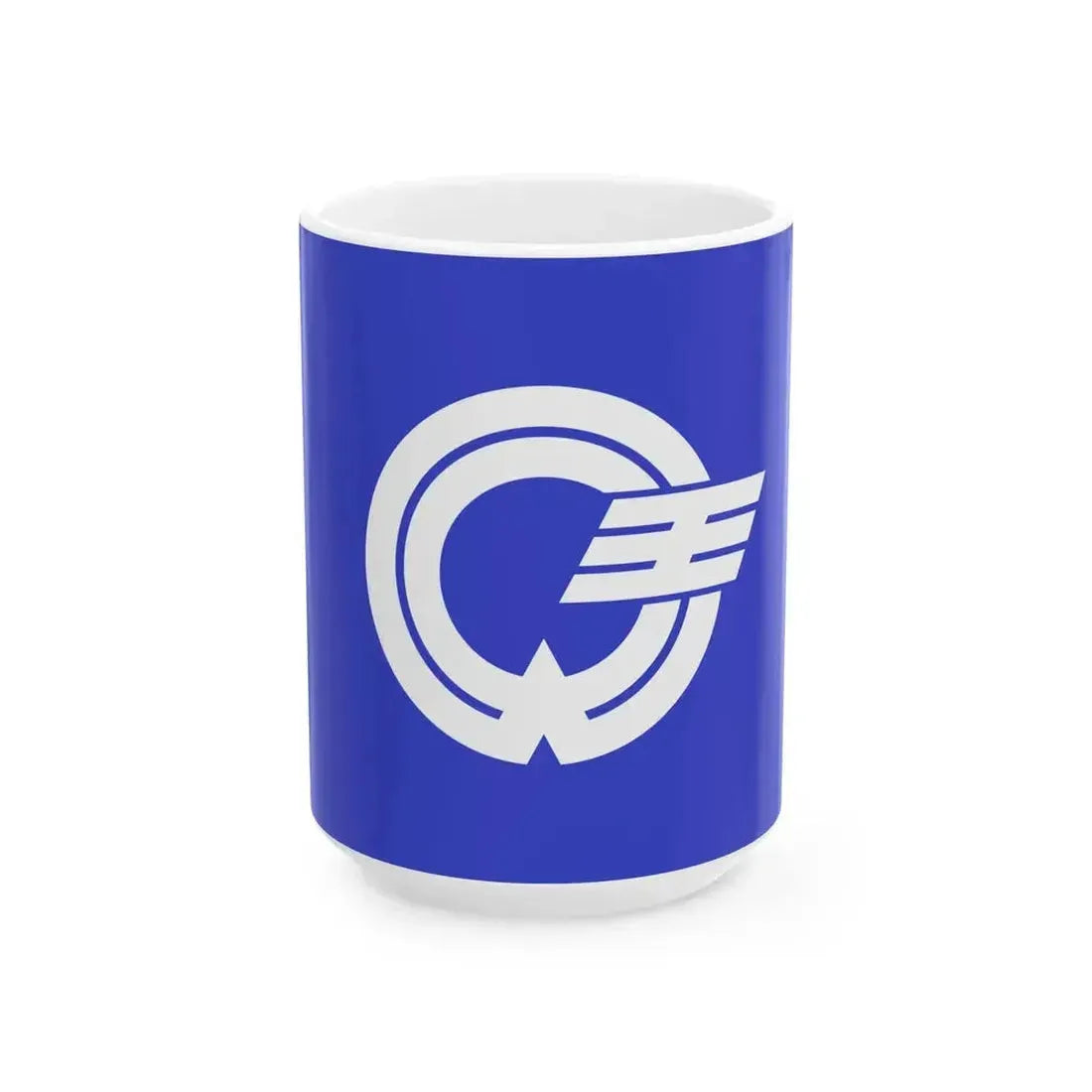 Flag of Daio Mie 1969-2004 (Japan) White Coffee Mug 15oz - Go Mug Yourself