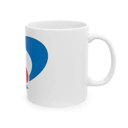 Flag of Daisen Akita (Japan) White Coffee Mug - Go Mug Yourself