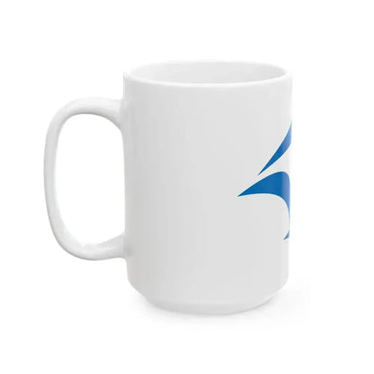 Flag of Daisen Akita (Japan) White Coffee Mug - Go Mug Yourself
