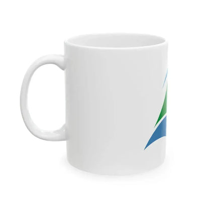 Flag of Daisen Tottori (Japan) White Coffee Mug - Go Mug Yourself