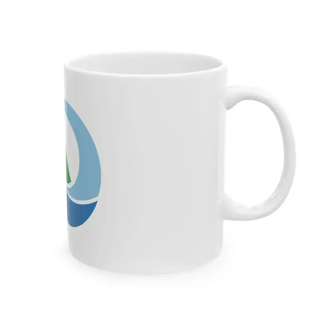 Flag of Daisen Tottori (Japan) White Coffee Mug - Go Mug Yourself