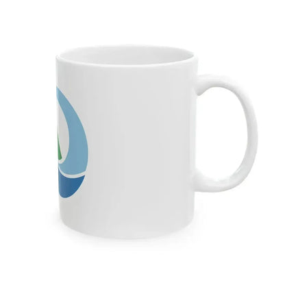 Flag of Daisen Tottori (Japan) White Coffee Mug - Go Mug Yourself