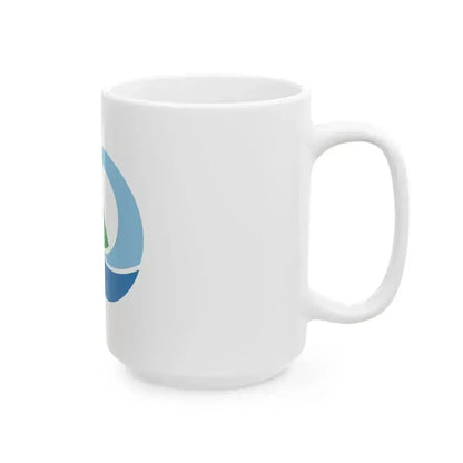Flag of Daisen Tottori (Japan) White Coffee Mug - Go Mug Yourself