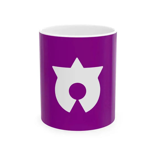 Flag of Daito Iwate 1959-2005 (Japan) White Coffee Mug 11oz - Go Mug Yourself