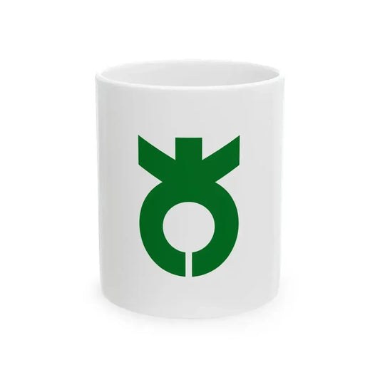 Flag of Daito Osaka (Japan) White Coffee Mug 11oz - Go Mug Yourself