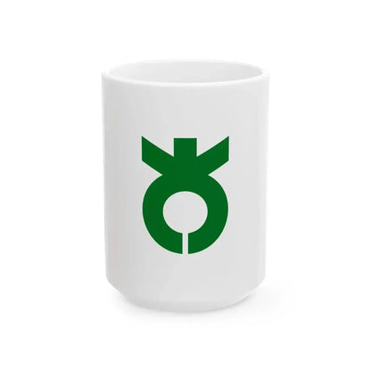 Flag of Daito Osaka (Japan) White Coffee Mug 15oz - Go Mug Yourself
