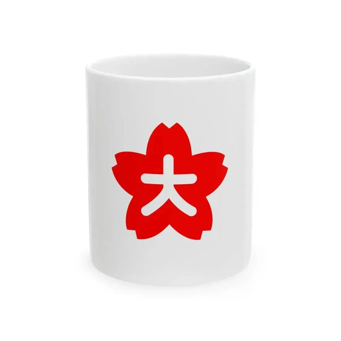 Flag of Daito Shimane (Japan) White Coffee Mug 11oz - Go Mug Yourself