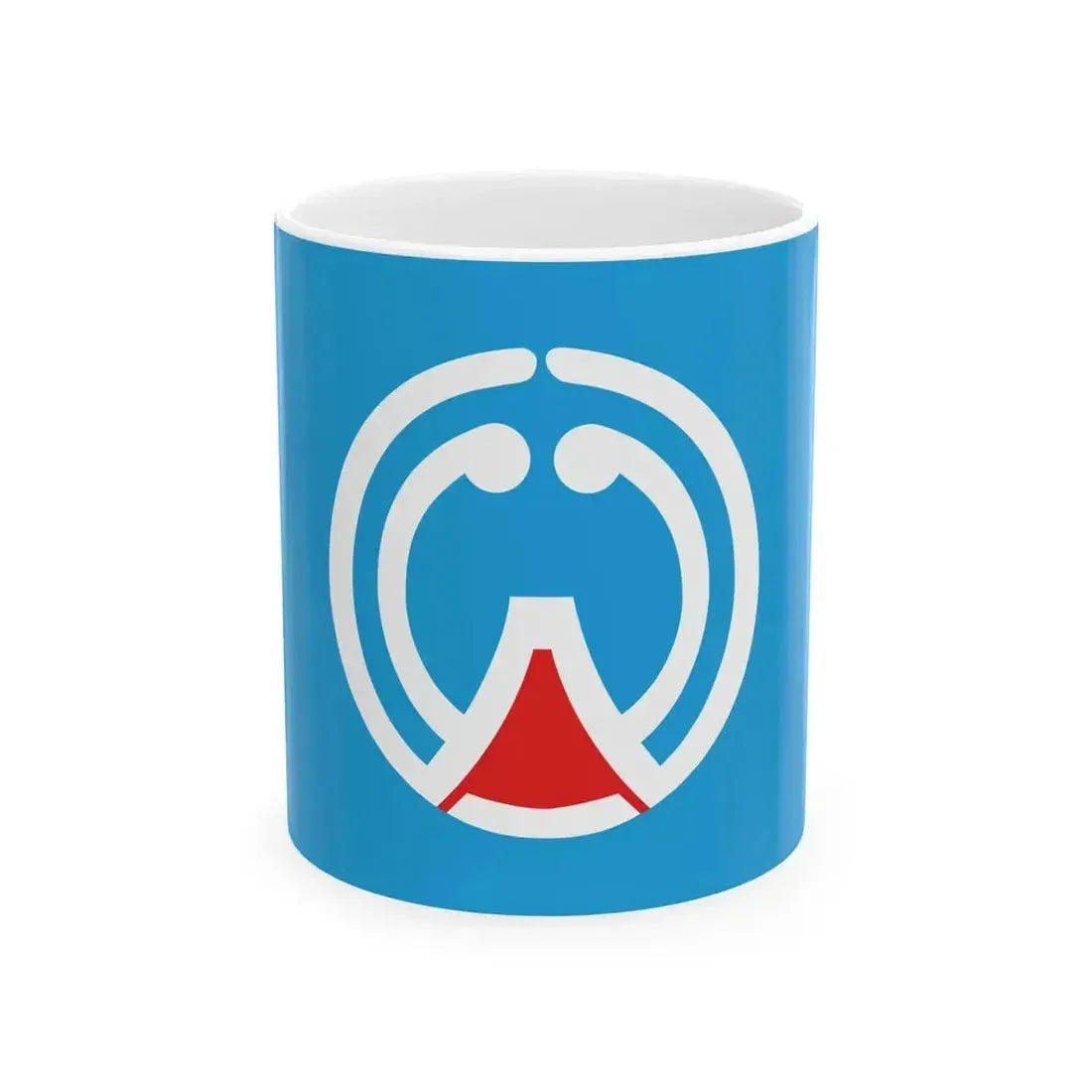 Flag of Daito Shizuoka 1973-2005 (Japan) White Coffee Mug 11oz - Go Mug Yourself