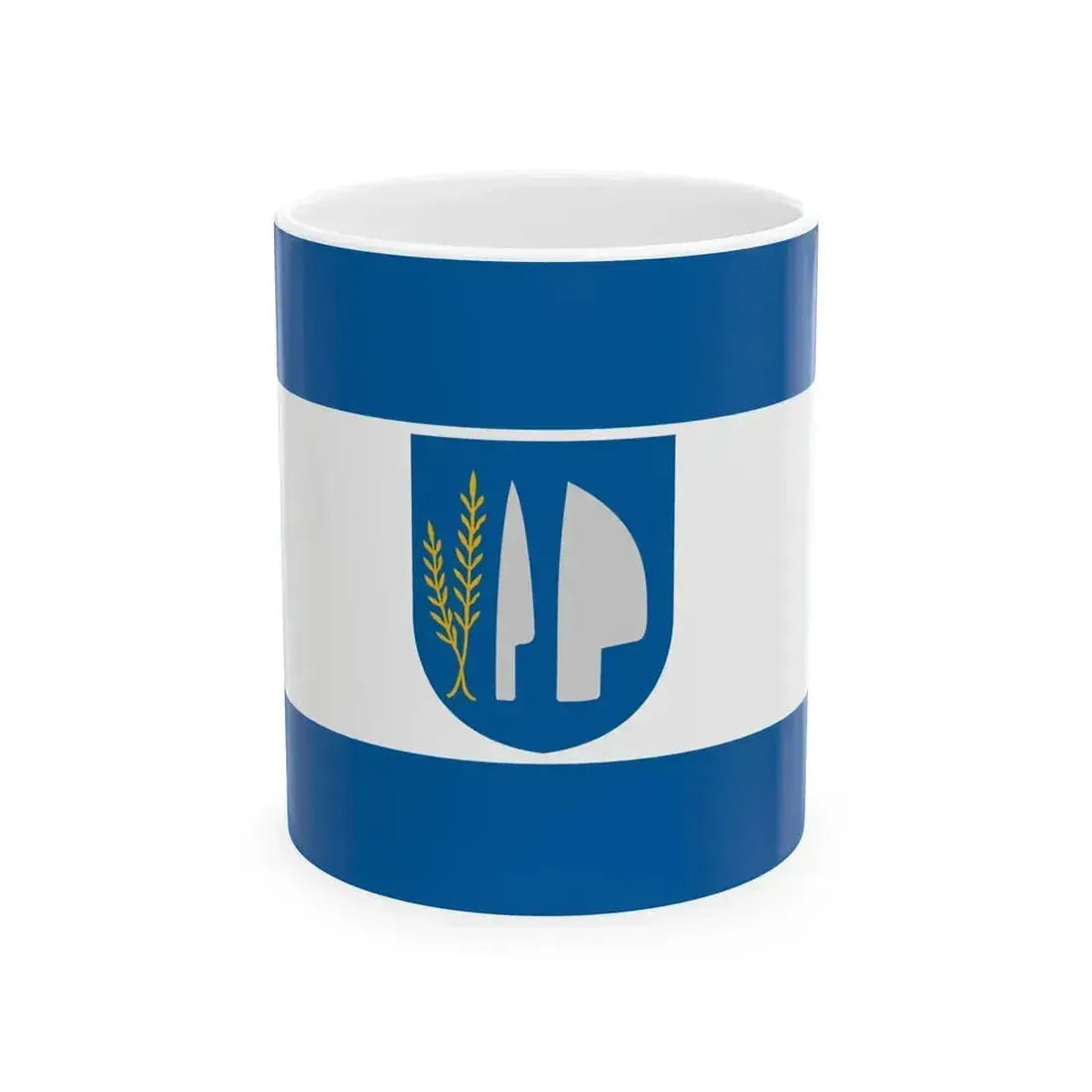 Flag of Daka (Hungary) White Coffee Mug 11oz - Go Mug Yourself