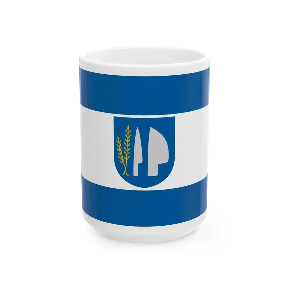 Flag of Daka (Hungary) White Coffee Mug 15oz - Go Mug Yourself