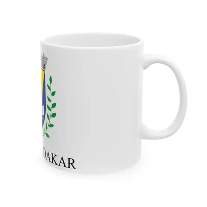 Flag of Dakar Senegal (Senegal) White Coffee Mug - Go Mug Yourself