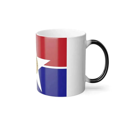 Flag of Dallas - Color Changing Coffee Mug - Go Mug Yourself
