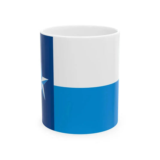 Flag of Dallas County Texas (United States) White Coffee Mug 11oz - Go Mug Yourself