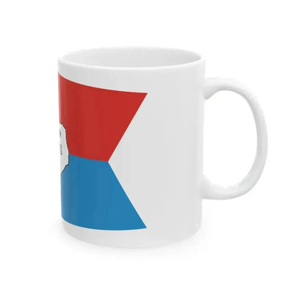 Flag of Dallas old (United States) White Coffee Mug - Go Mug Yourself