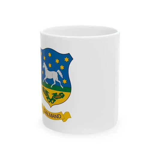 Flag of Dalmand (Hungary) White Coffee Mug 11oz - Go Mug Yourself