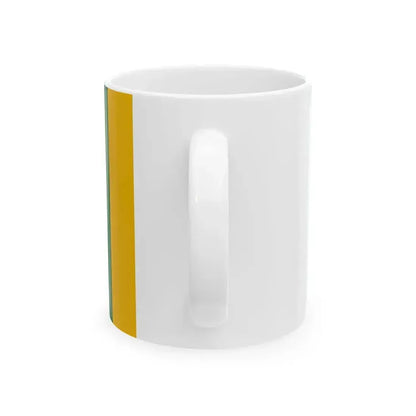 Flag of Dalmand (Hungary) White Coffee Mug - Go Mug Yourself