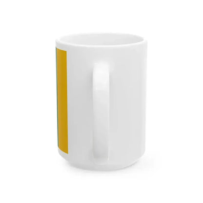 Flag of Dalmand (Hungary) White Coffee Mug - Go Mug Yourself
