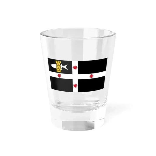 Flag of Dangar Island (Australia) Shot Glass 1.5oz 1.5oz - Go Mug Yourself