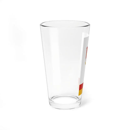 Flag of Danszentmiklos vertical (Hungary) Pint Glass 16oz - Go Mug Yourself