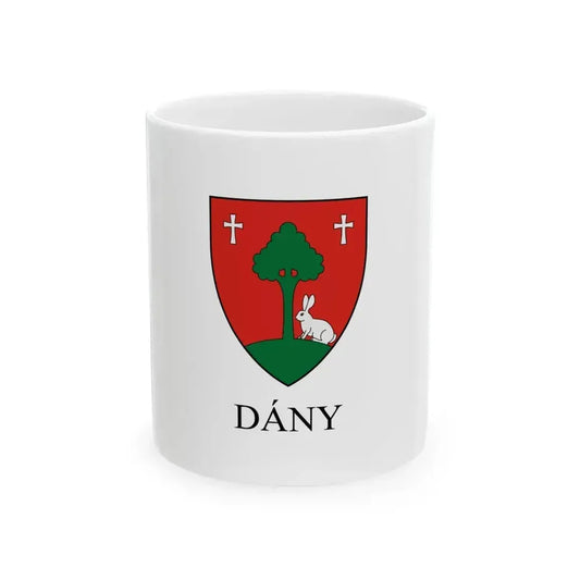 Flag of Dany (Hungary) White Coffee Mug 11oz - Go Mug Yourself