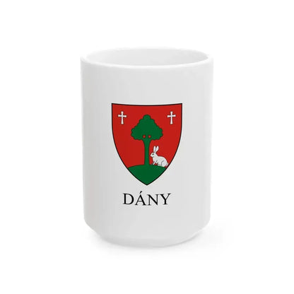 Flag of Dany (Hungary) White Coffee Mug 15oz - Go Mug Yourself