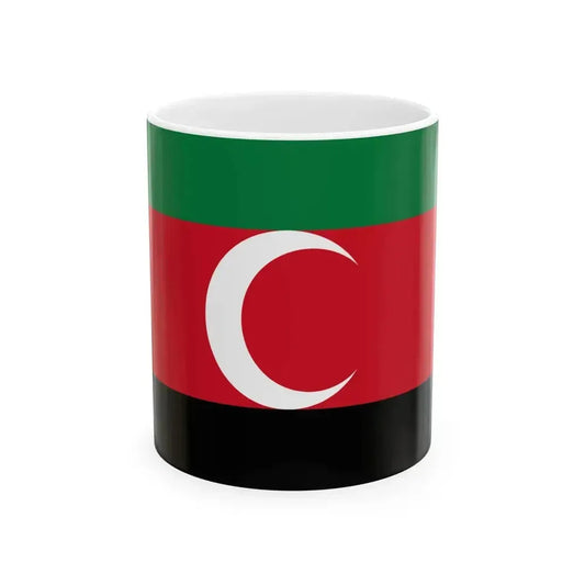 Flag of Darfur (Sudan) White Coffee Mug 11oz - Go Mug Yourself