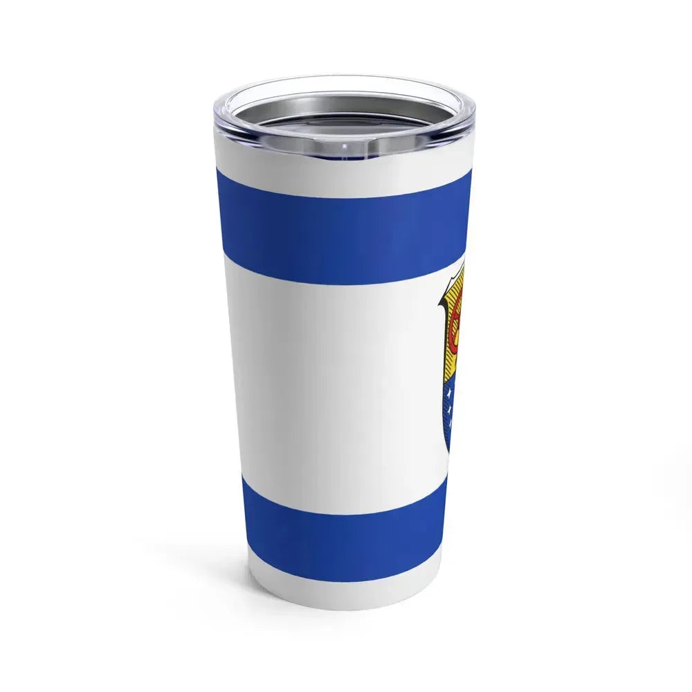 Flag of Darmstadt Dieburg Germany - Tumbler 20oz - Go Mug Yourself