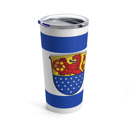Flag of Darmstadt Dieburg Germany - Tumbler 20oz - Go Mug Yourself