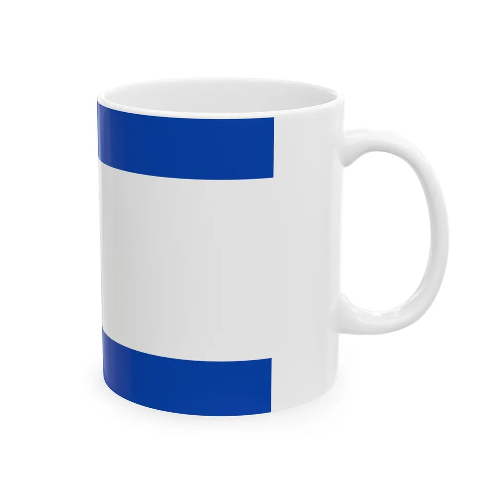 Flag of Darmstadt Dieburg Germany - White Coffee Mug-Go Mug Yourself