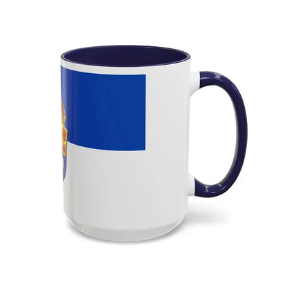 Flag of Darmstadt Germany - Accent Coffee Mug - Go Mug Yourself